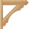 Ekena Millwork Olympic Rough Sawn Arts and Crafts Outlooker, Western Red Cedar, 6"W x 24"D x 24"H OUT06X24X24OLY03RWR - alternate 3